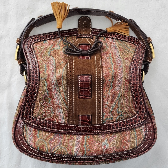 ‼️SOLD‼️ Auth Etro Milano Shoulder Bag - Picture 9 of 11